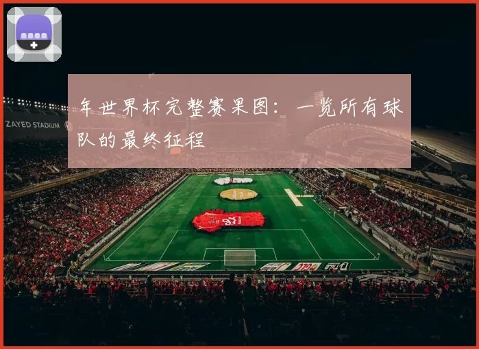 年世界杯完整赛果图：一览所有球队的最终征程