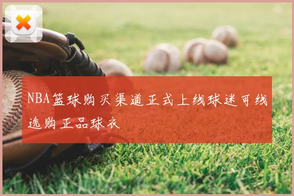 NBA篮球购买渠道正式上线球迷可线选购正品球衣